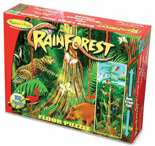 Melissa & Doug Rain Forest Floor (100 pc)