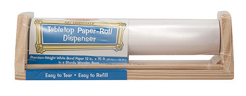 Melissa & Doug Tabletop Paper Roll Dispenser 8570