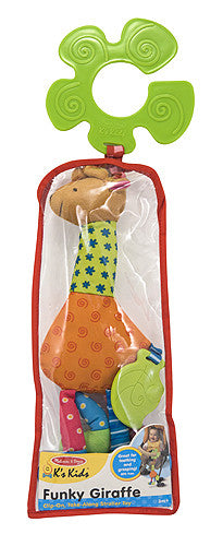 Melissa & Doug Funky Giraffe Stroller Toy