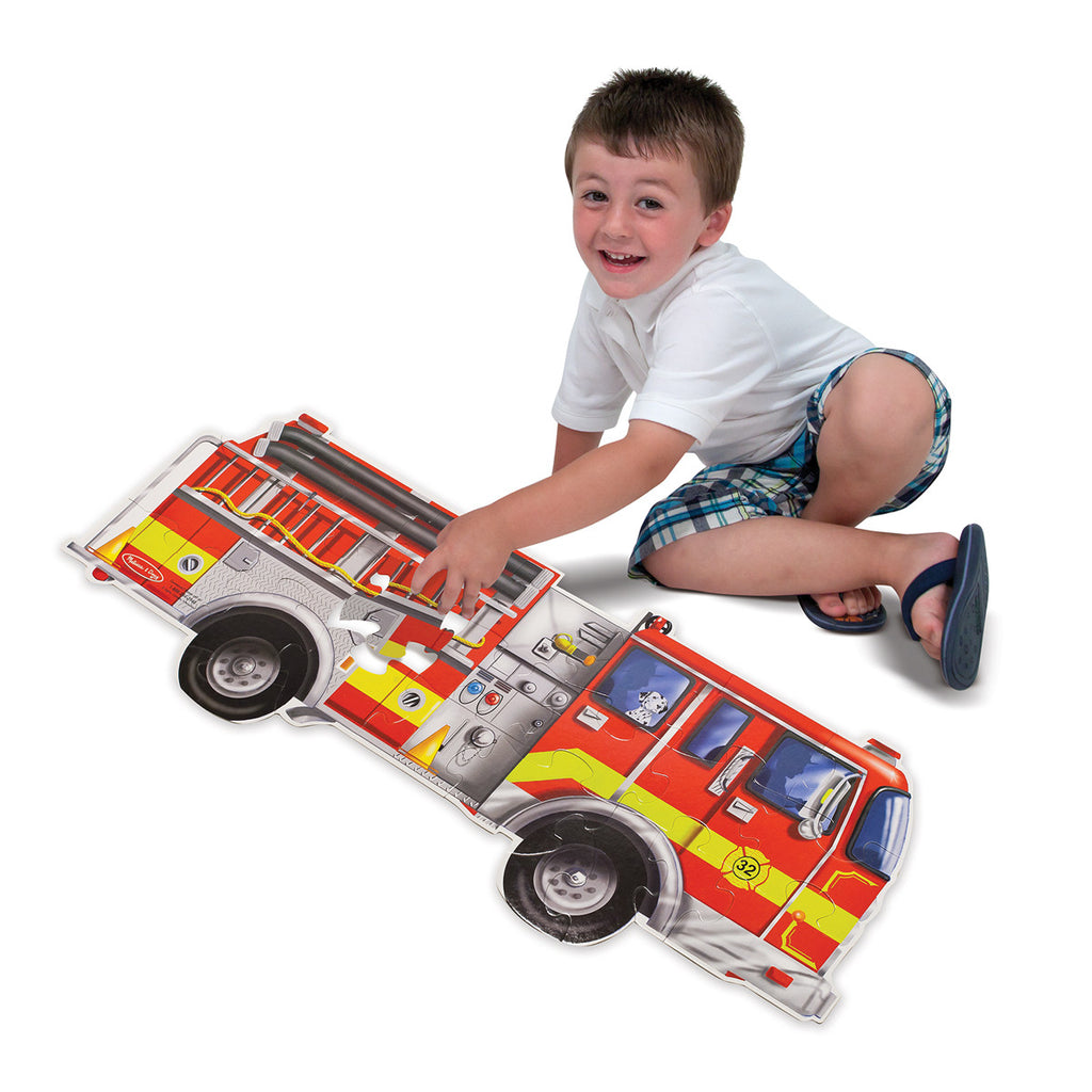 Melissa & Doug Giant Fire Truck Floor (24 pc) 436