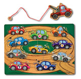 Melissa & Doug Tow Truck Magnetic Puzzle Game