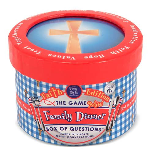 Melissa & Doug Family Dinner Box of Questions - Faith Edition - Mini