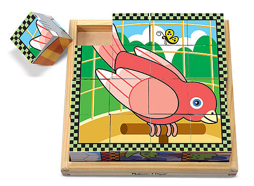Melissa & Doug Pets Cube Puzzle
