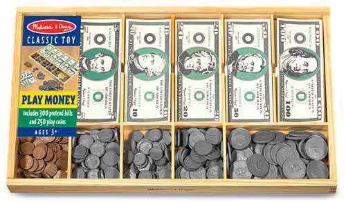Melissa & Doug Play Money Set 1273