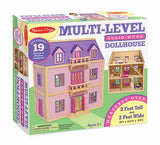 Melissa & Doug Multi-Level Wooden Dollhouse 4570
