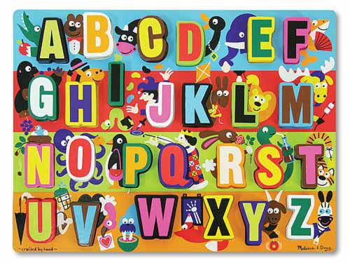 Melissa & Doug Jumbo ABC Chunky Puzzle (UC) 3833