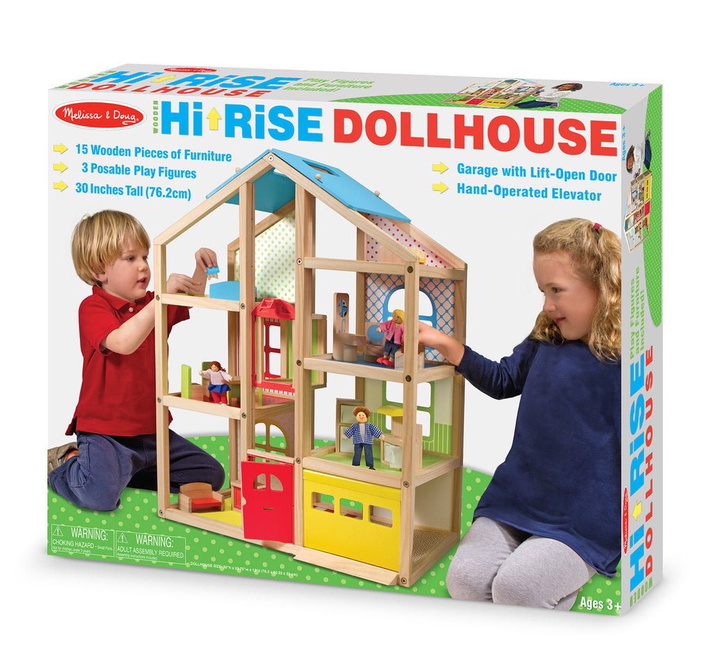 Melissa & Doug Hi-Rise Dollhouse 2462