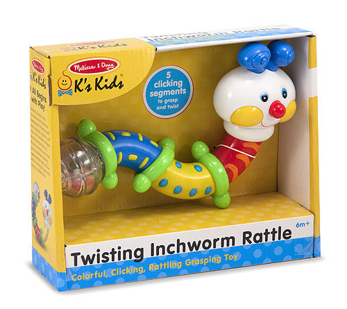 Melissa & Doug Twisting Inchworm Rattle 9156