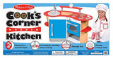 Melissa & Doug Cook's Corner Wooden Kitchen