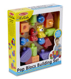 Melissa & Doug Pop Blocs Building Set