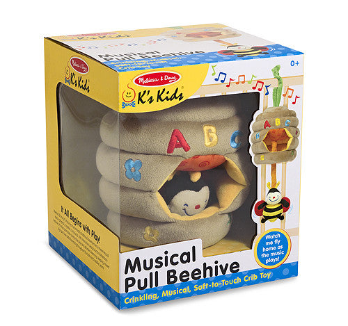 Melissa & Doug Musical Pull Beehive 9159