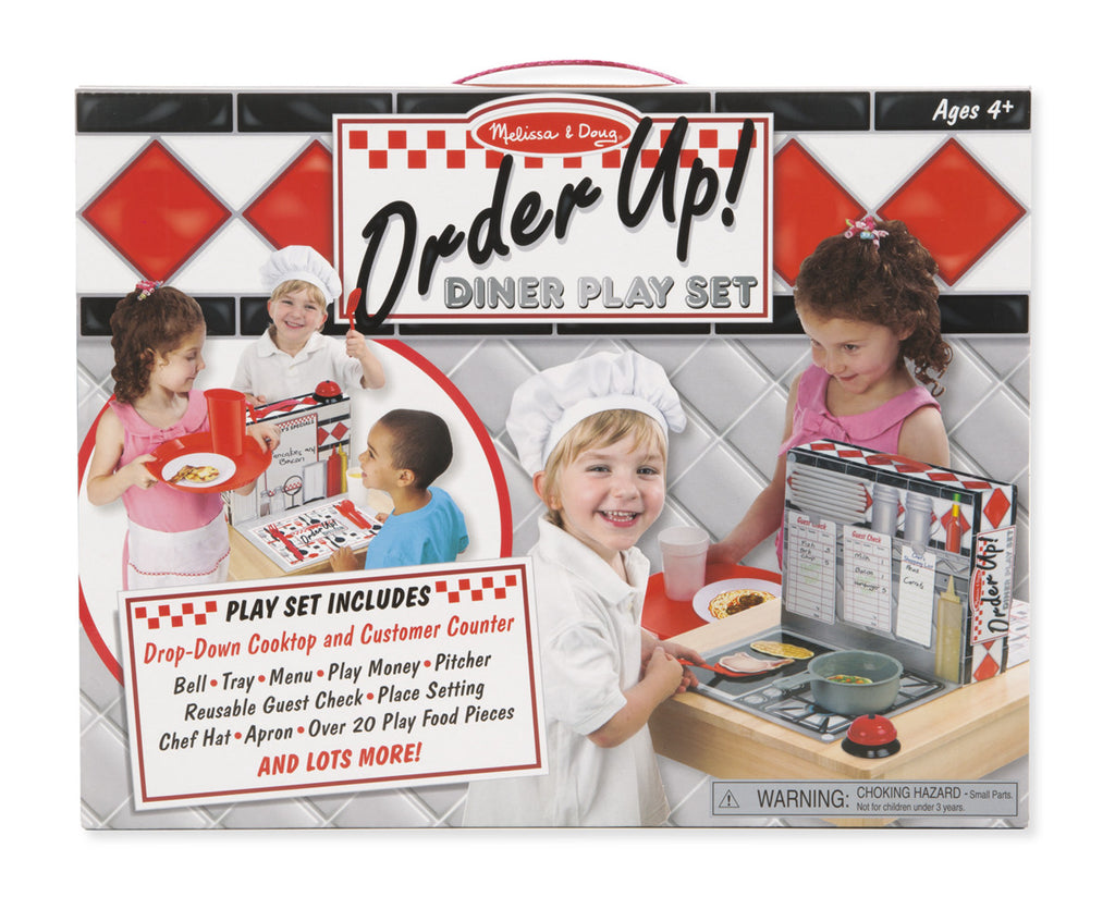 Melissa & Doug Order Up! Diner Play Set 8515
