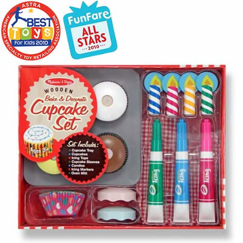 Melissa & Doug Bake & Decorate Cupcake Set 4019