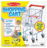 Melissa & Doug Shopping Cart Toy - Metal Grocery Wagon 4071