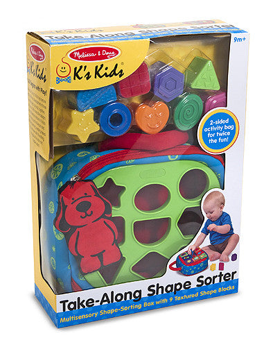 Melissa & Doug Take-Along Shape Sorter 9185