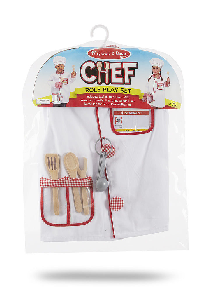Melissa & Doug Chef Role Play Costume Set 4838