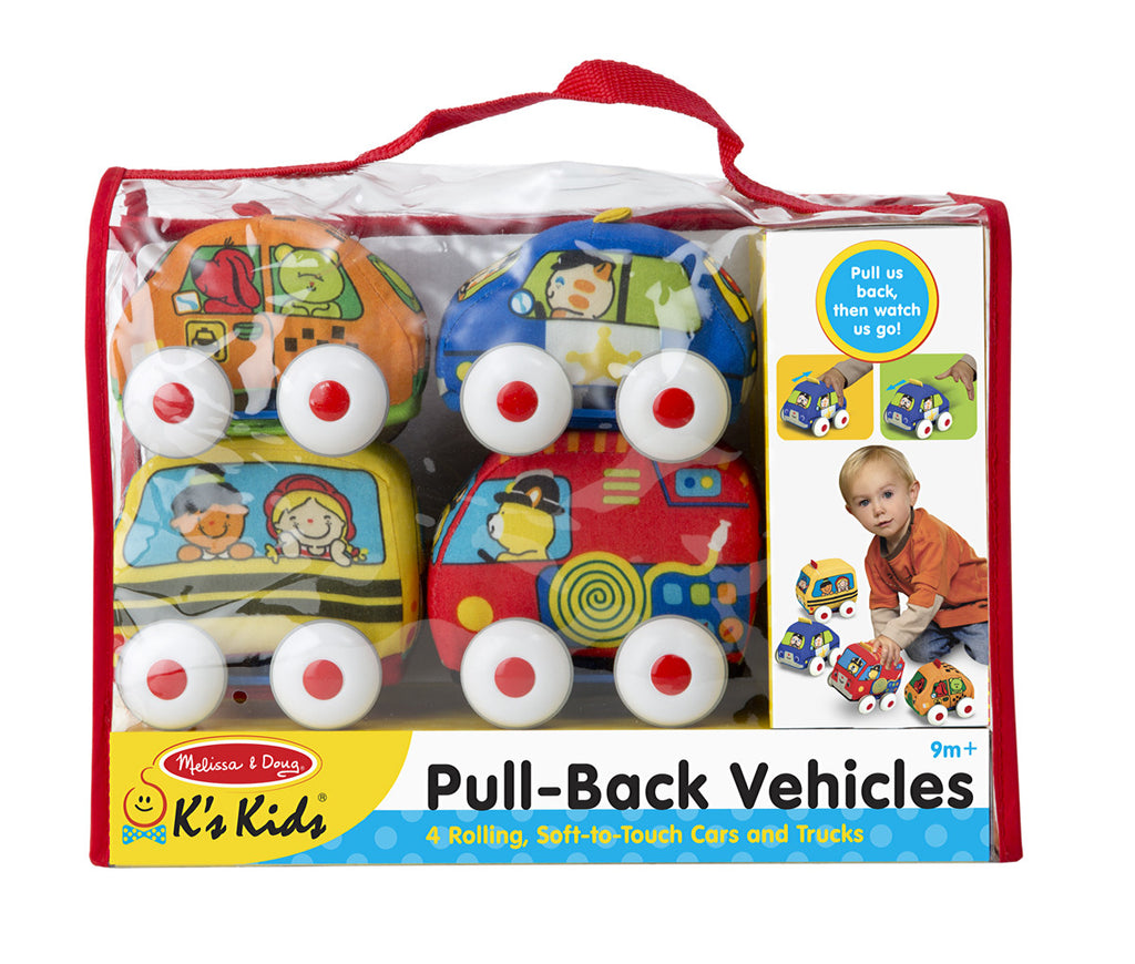 Melissa & Doug Pull-Back Vehicles 9168