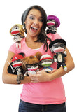 Planet Sock Monkey® Long Sock Silver® 5931