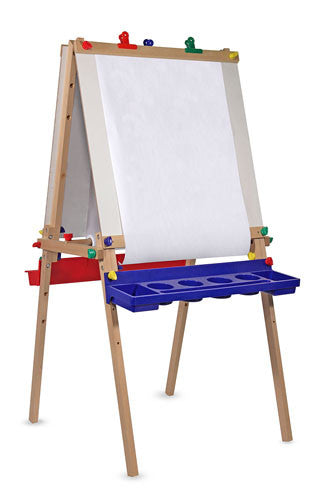 Melissa & Doug Deluxe Wooden Standing Art Easel 1282