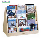 Guidecraft Double-Sided Book Browser, Natural