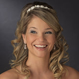 Pretty Pearl Bridal Hair Comb 594