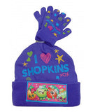 Shopkins - Shopkins 'I Love Shopkins' Purple Hat & Gloves
